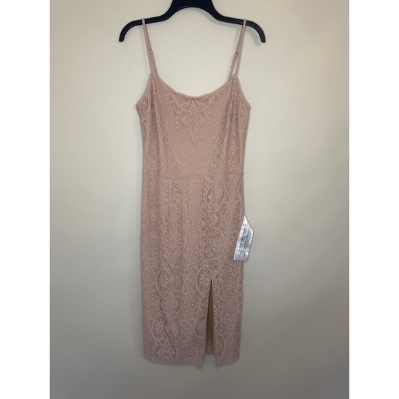 NWT DRESS THE POPULATION‎ Zahra Lace Bodycon Dress Size M - Picture 3 of 9